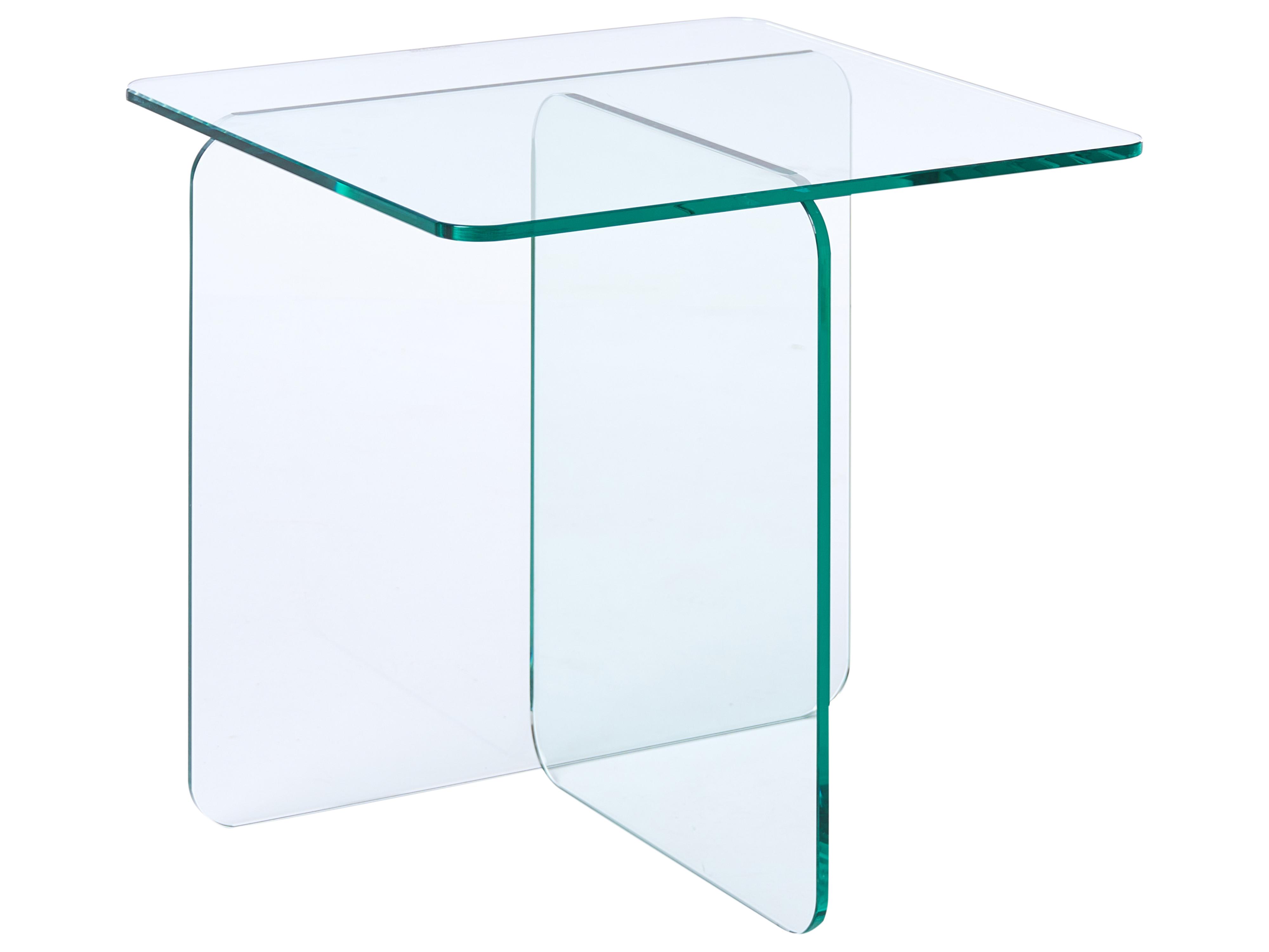 Bijzettafel AMISK Veiligheidsglas Transparant
