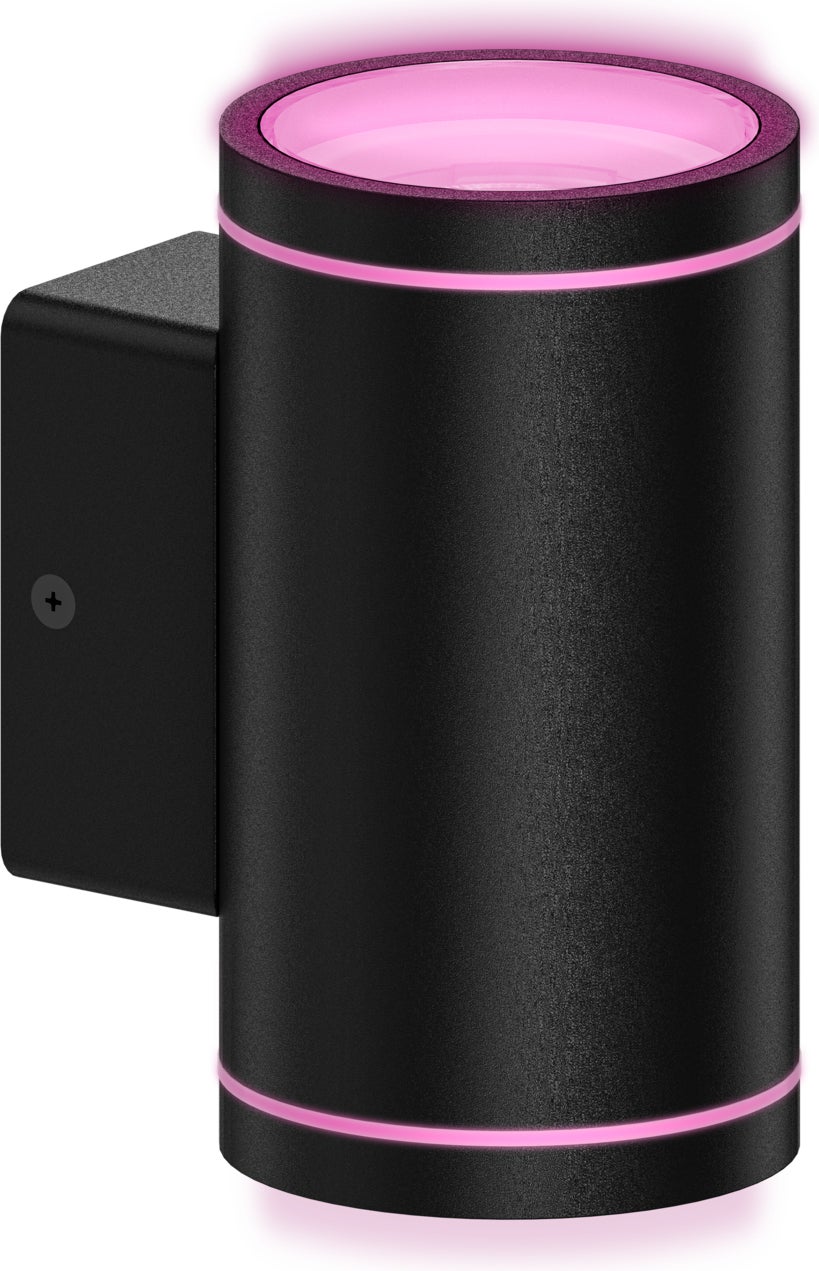 Calex smart wandlamp Up & Down zwart 10,5 x 7,6 x 13,8 cm