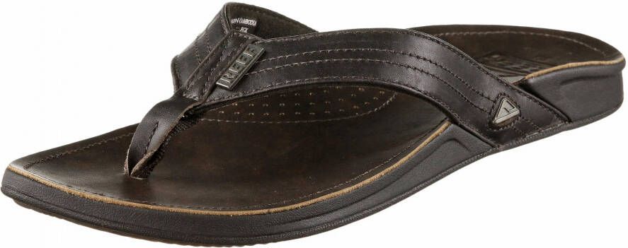Reef J-Bay Iiidark Brown Dark Brown Heren Slippers Donkerbruin