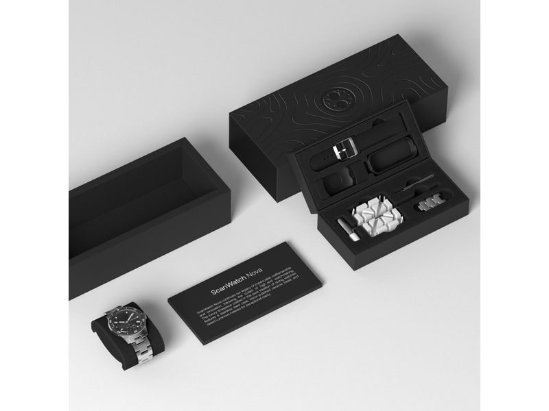 Withings Scanwatch Nova Schwarz Gesundheitsuhr