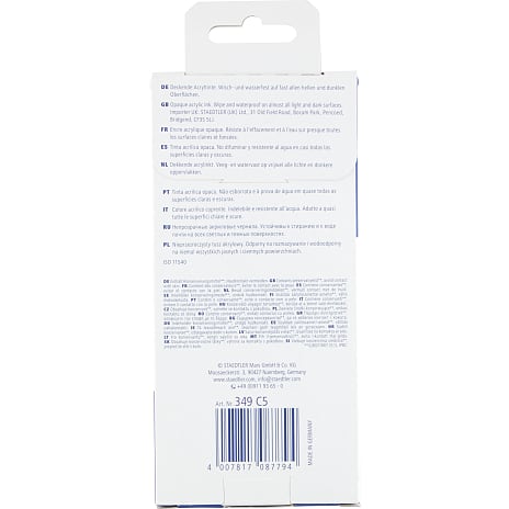 Staedtler Lumocolor paintmarker 5 stk. - flere farver
