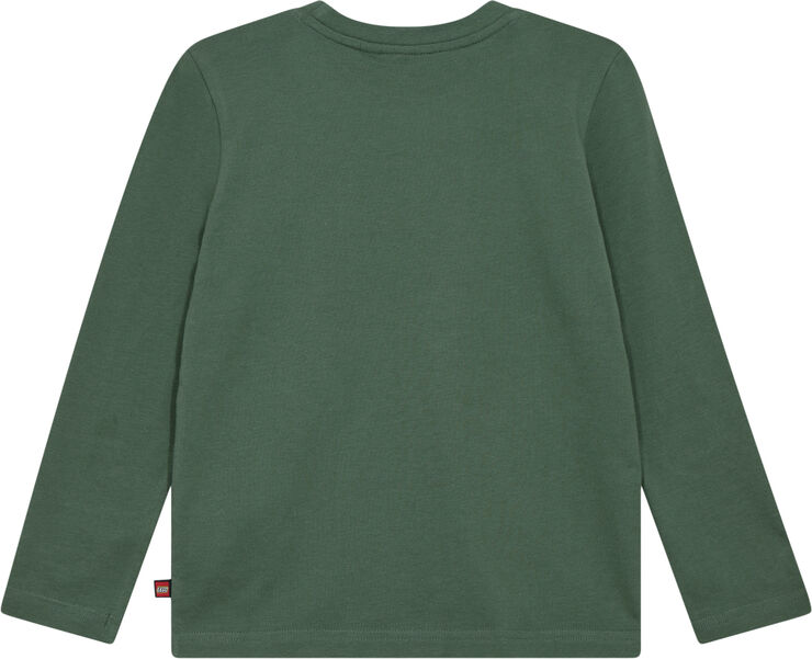 LEGO kidswear-LEGO børnetøj LWTAFFY 116 - T-SHIRT L/S Green