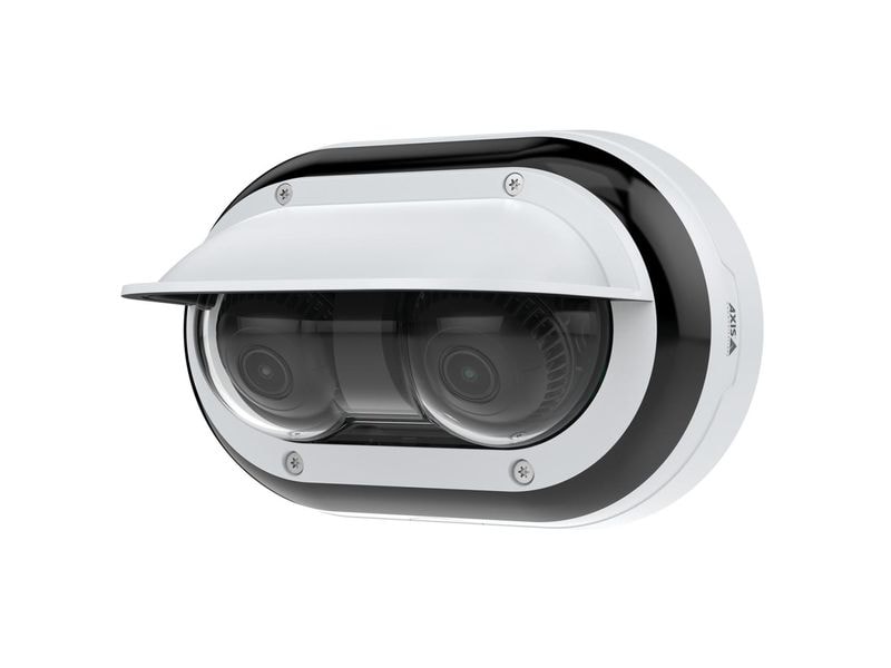 Axis Netzwerkkamera P4708-PLVE KI-gestützte 2x8 MP Dual-Sensor-Kamera mit 30 Bildern pro Sekunde