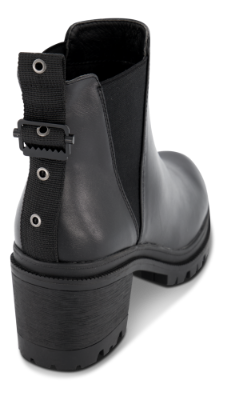 B&CO kort damestøvle sort 5250503310