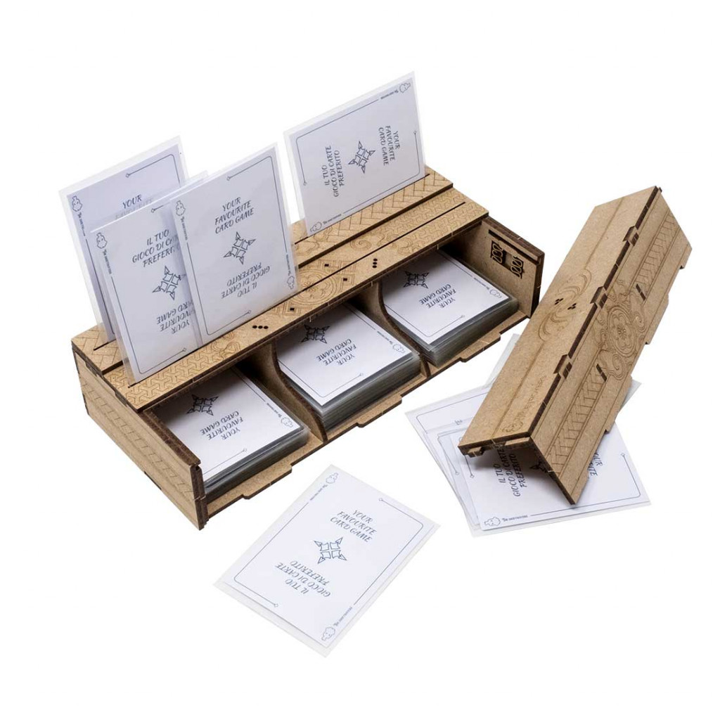 Porte-cartes avec Rangements Dicetroyers - Double Cherry