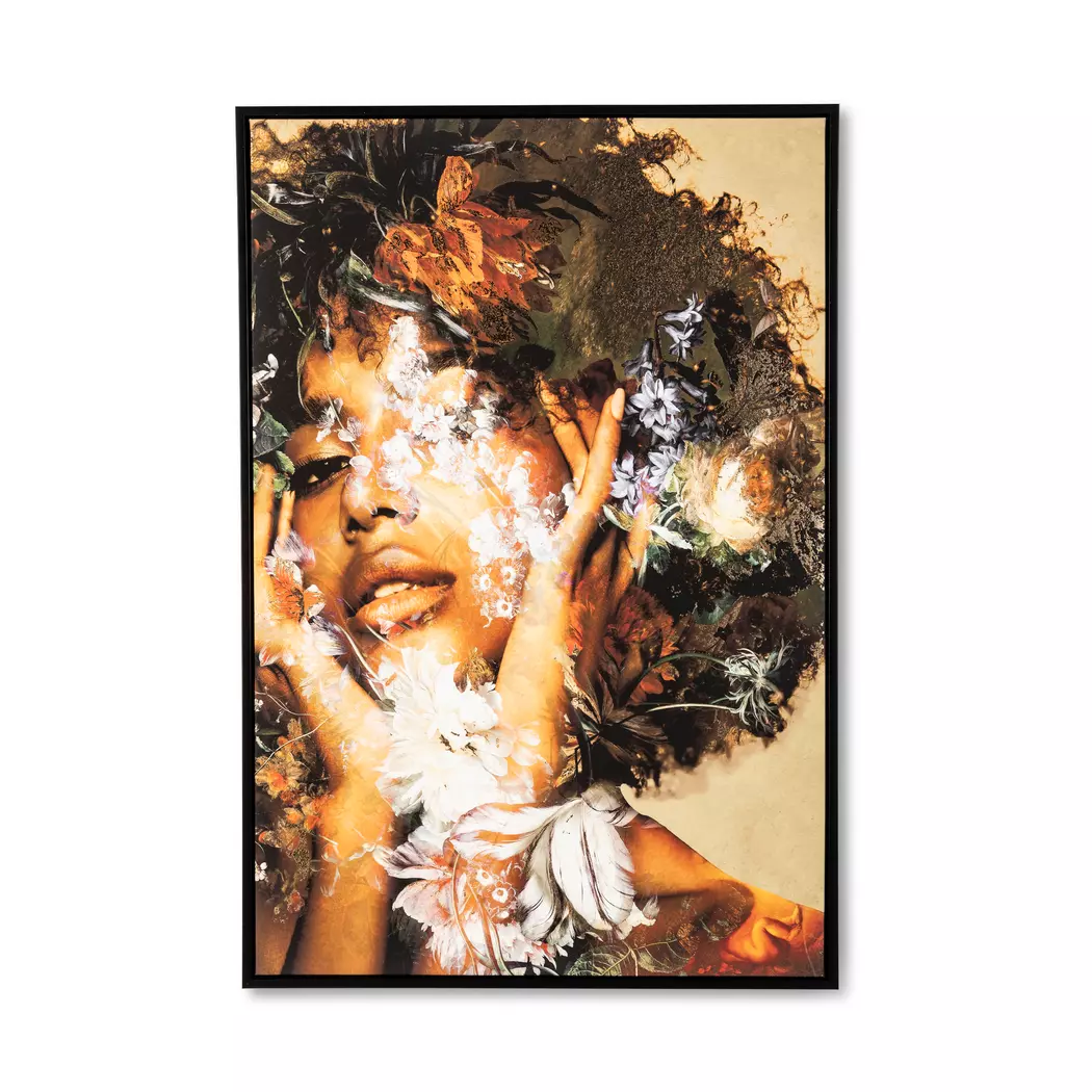 Wandbild 62,6 x 92,6 cm Frau