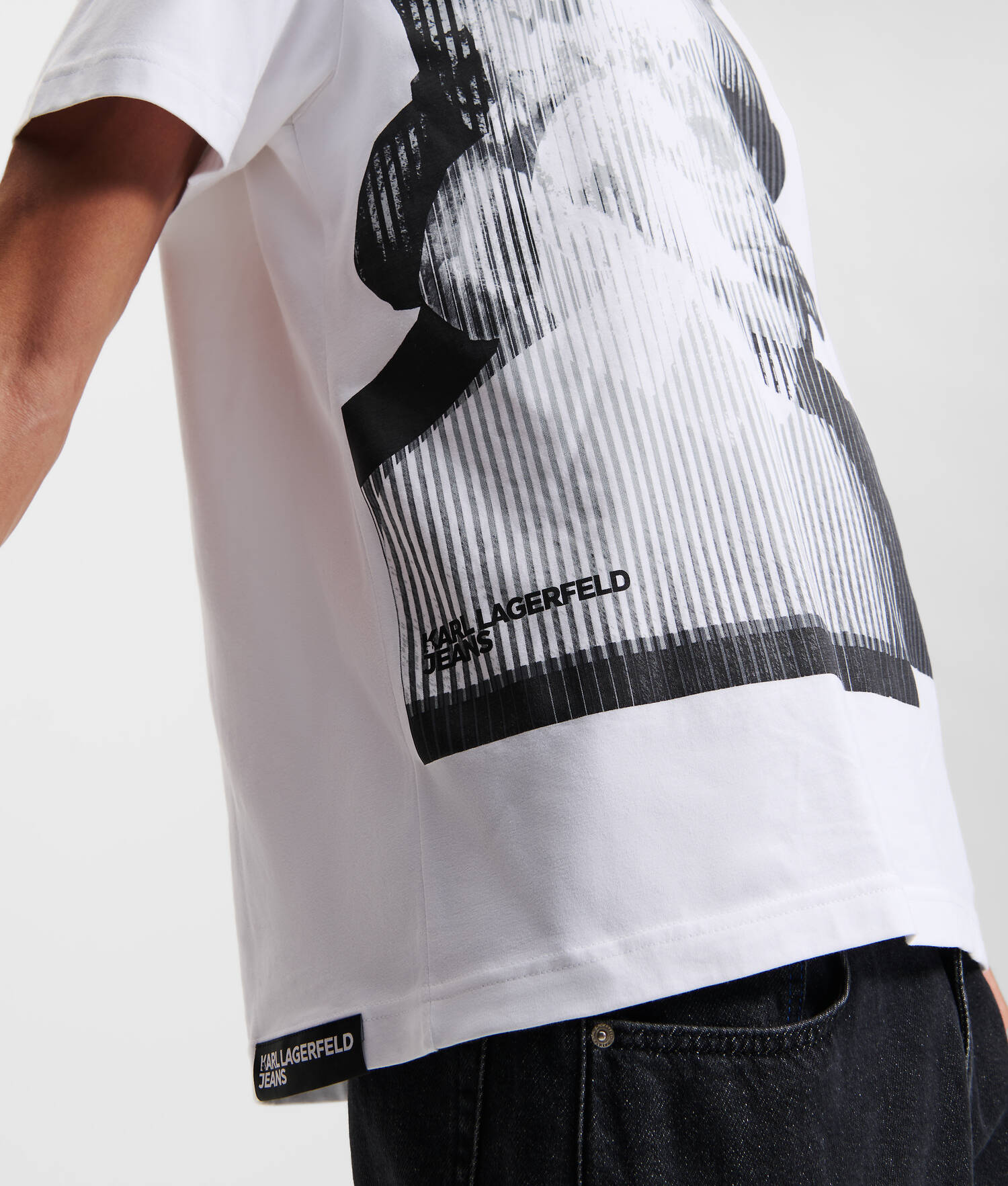 T-SHIRT IMPRIMÉ KARL KLJ