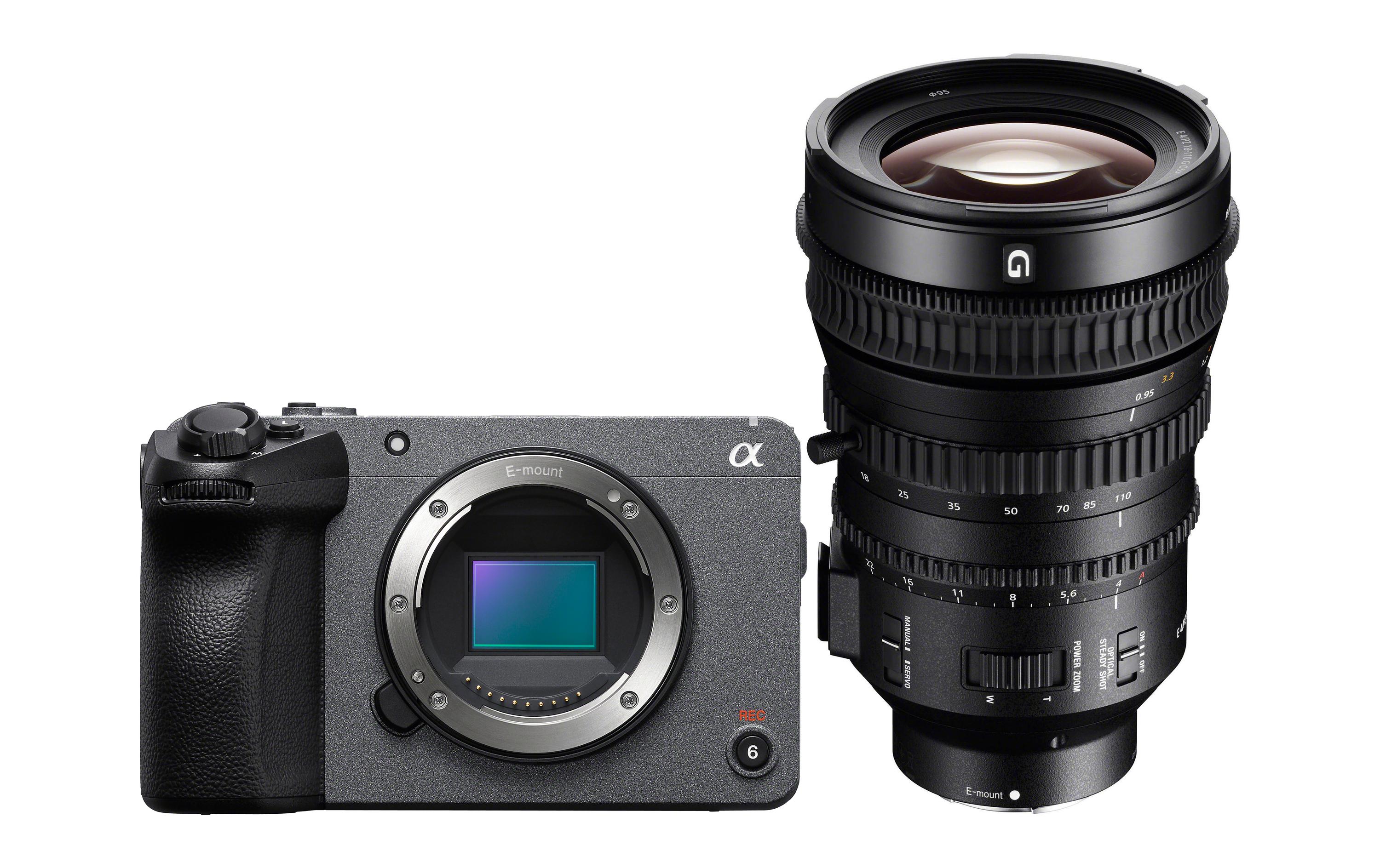 Videokamera FX30 + XLR-Griffeinheit E PZ 18–110mm Kit<br>Kompakte Gateway-Kamera FX30 der Cinema Line mit XLR-Griffeinheit und Objektiv