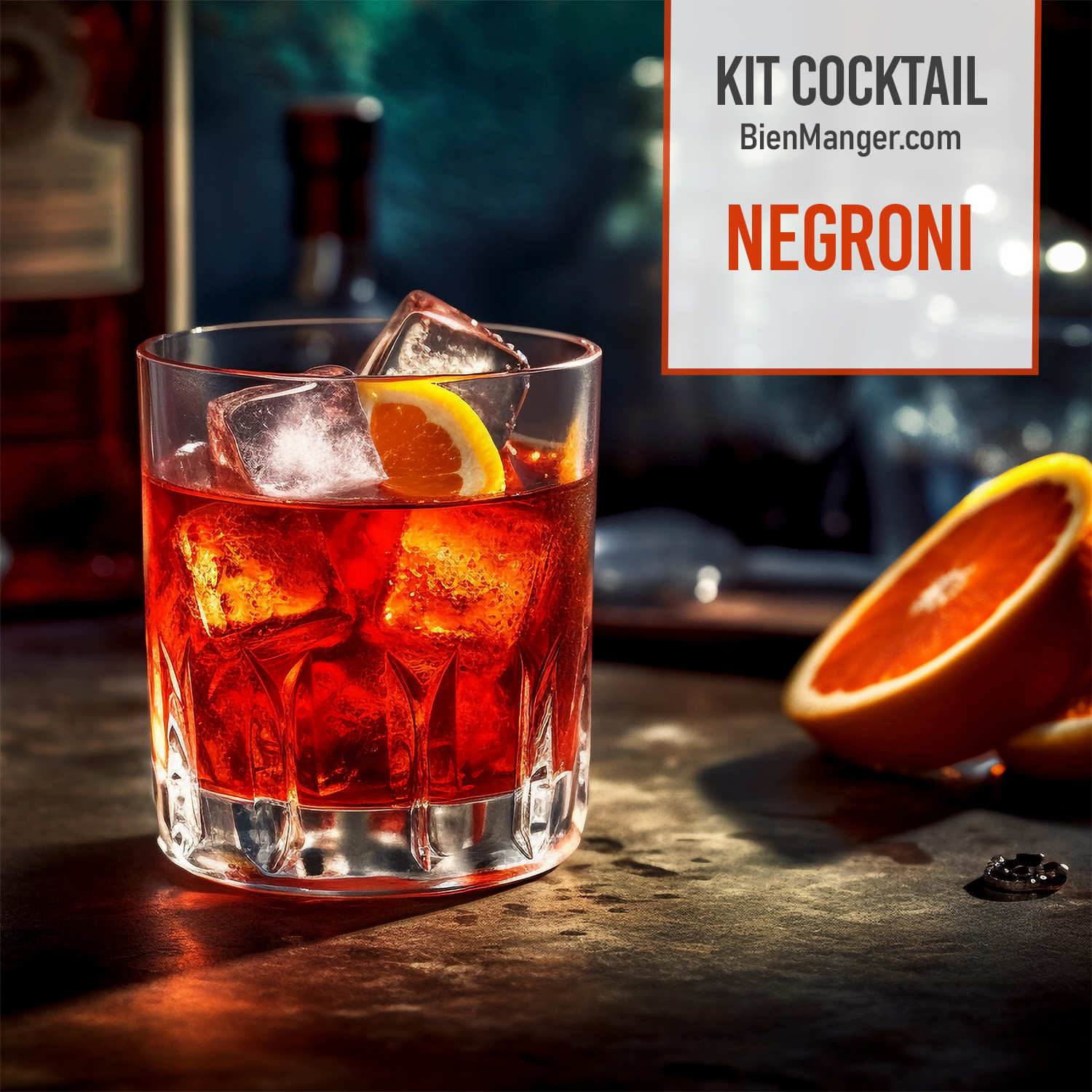 Kit cocktail - Negroni
