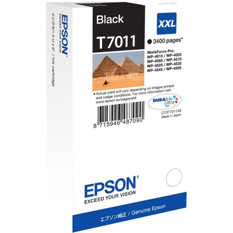 Epson Encre Noire XXL (3 400 p)