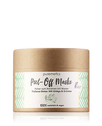 puremetics Peel-off Masker Thalasso-Detox: Mit Ginkgo & Grüntee 65g
