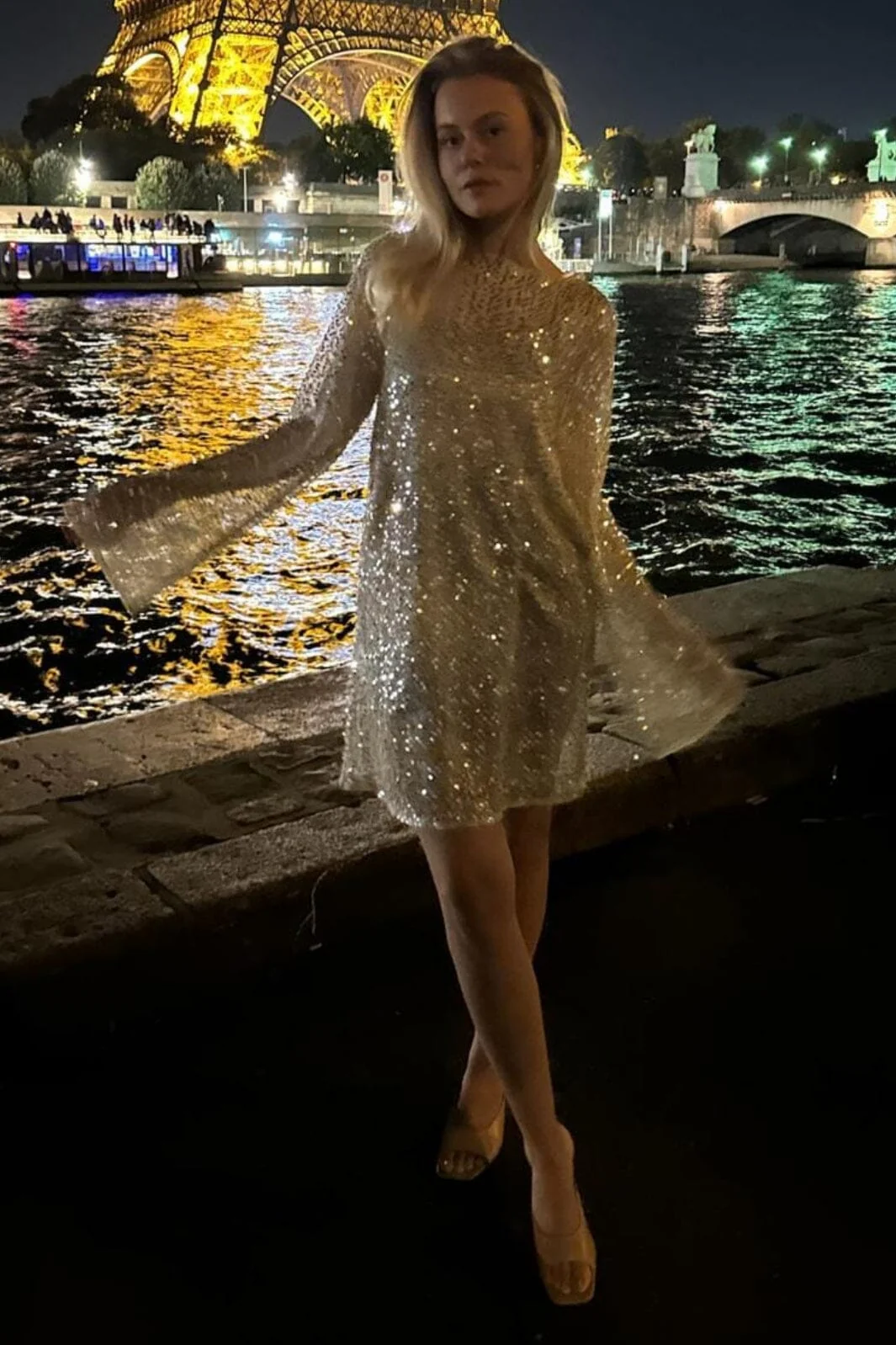 BYIC Elinaic Sequin Dress A23707