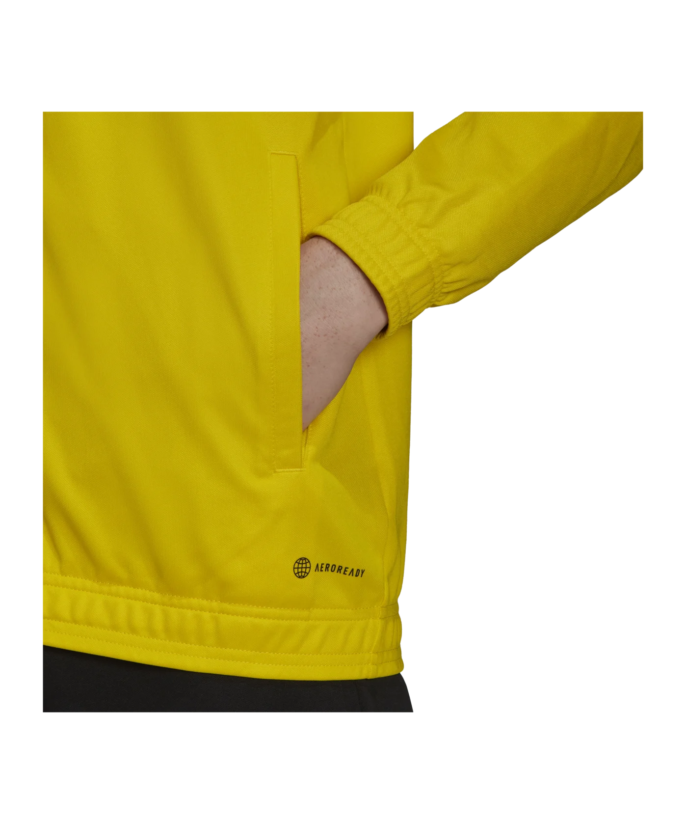 adidas Entrada 22 TK Trainingsjacke Gelb Schwarz