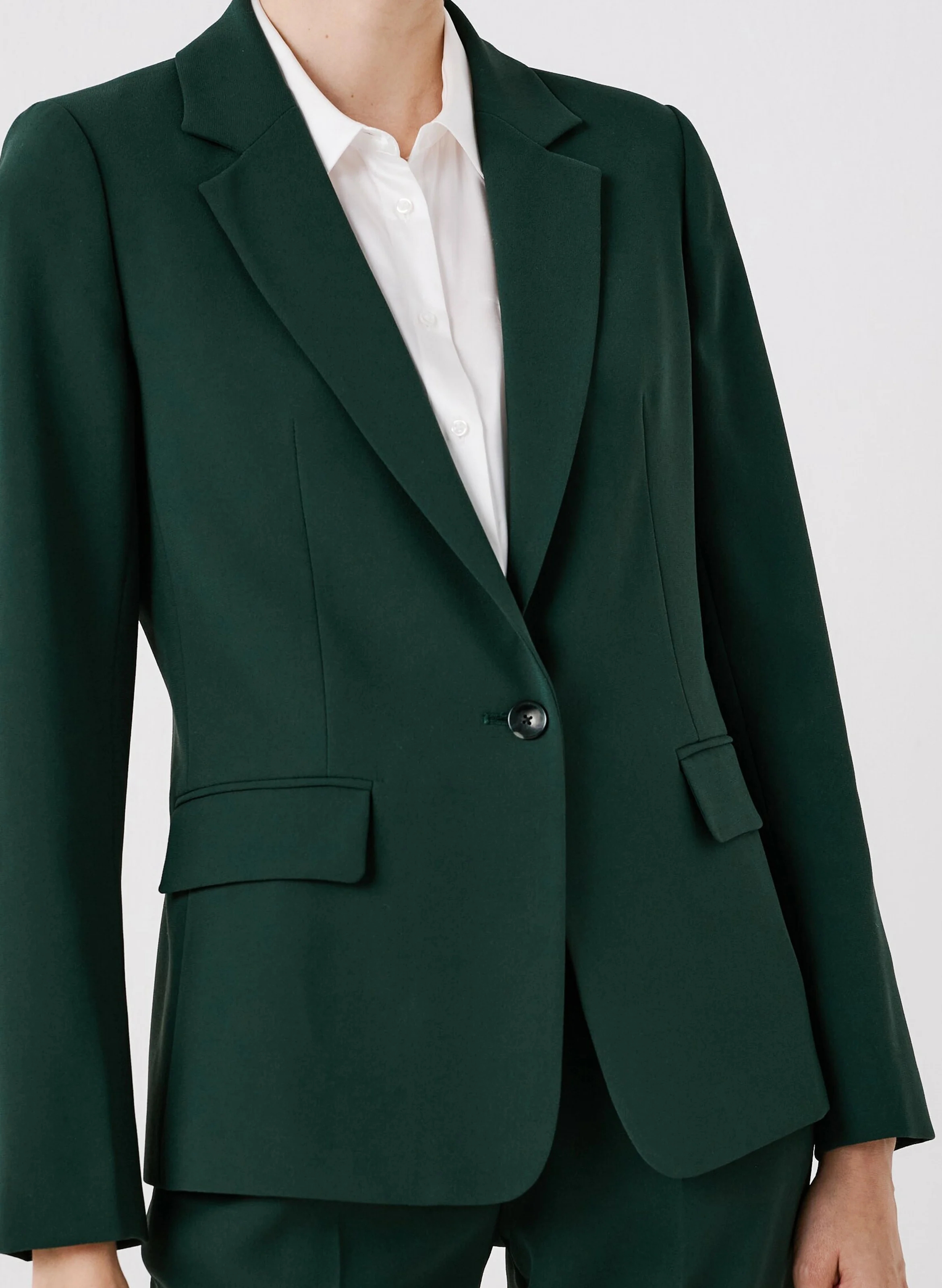 VANTEA2 - Veste de tailleur ajustée | Vert