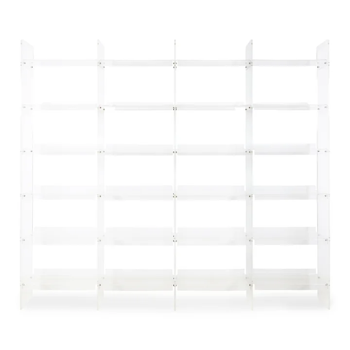 HKliving - Regalsystem aus Acryl, clear / 240 cm