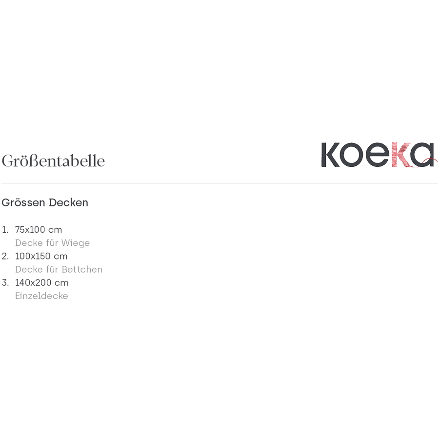 koeka Bettdecke Plüsch Oslo braun