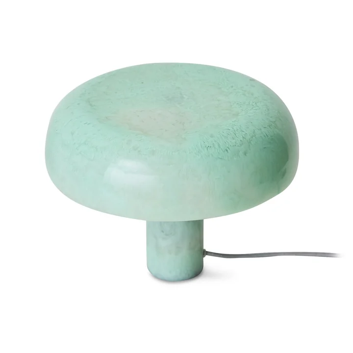 HKliving - Mushroom Tischleuchte, chrom