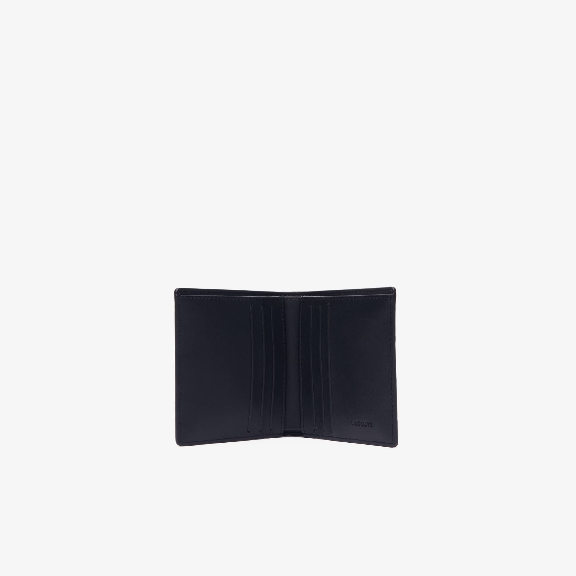 Portefeuille compact Nomogramme protection RFID Portefeuilles - Noir - Lacoste - Homme