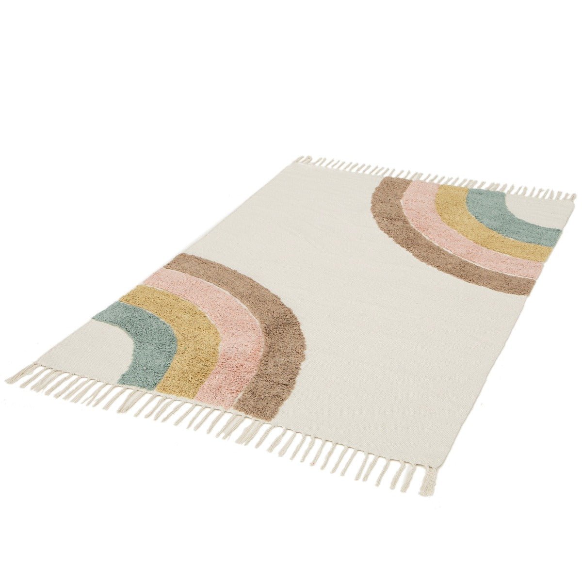 AFK Living vloerkleed Rainbow - voor kinderen - Katoen