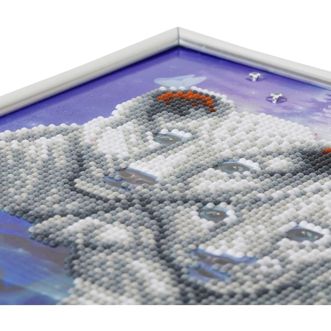 Crystal Art - Kristallbild - Weiße Löwenkinder