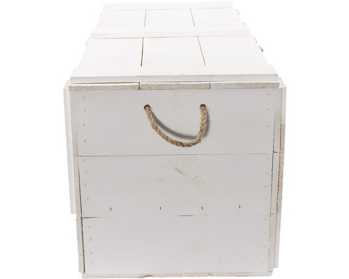 Vintage XXL ladekast, wit, 85x43x42 cm