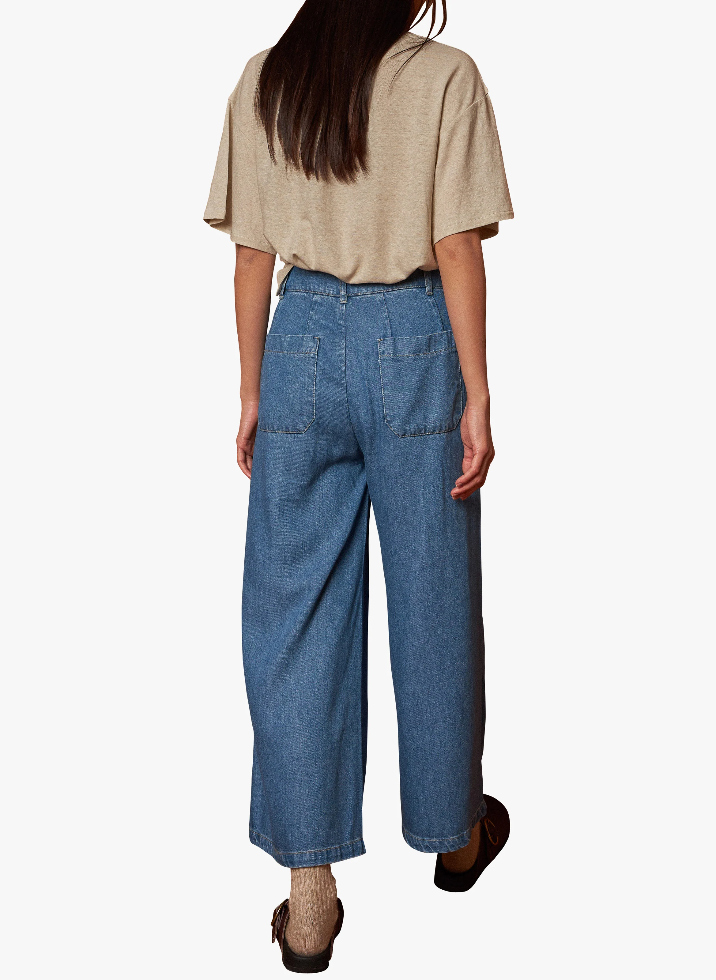 Jean large taille haute | Jean Stone