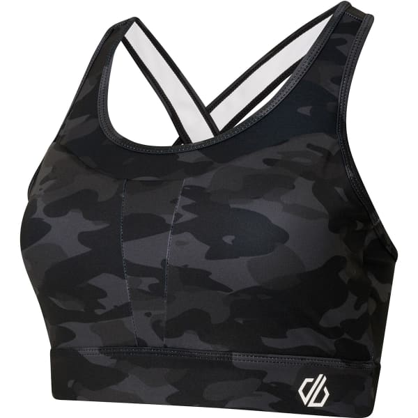 Brassière running DARE 2B MANTRA BRA BLACK CAMO