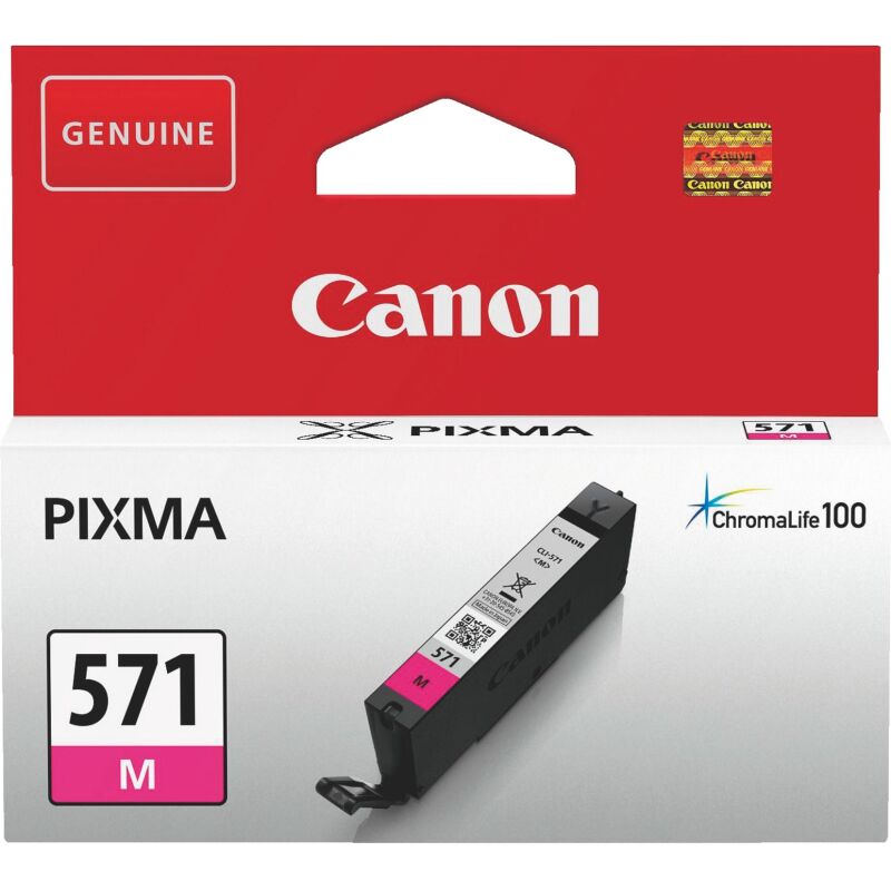 Canon CLI-571 cartouches couleurs séparées pour imprimante jet d'encre