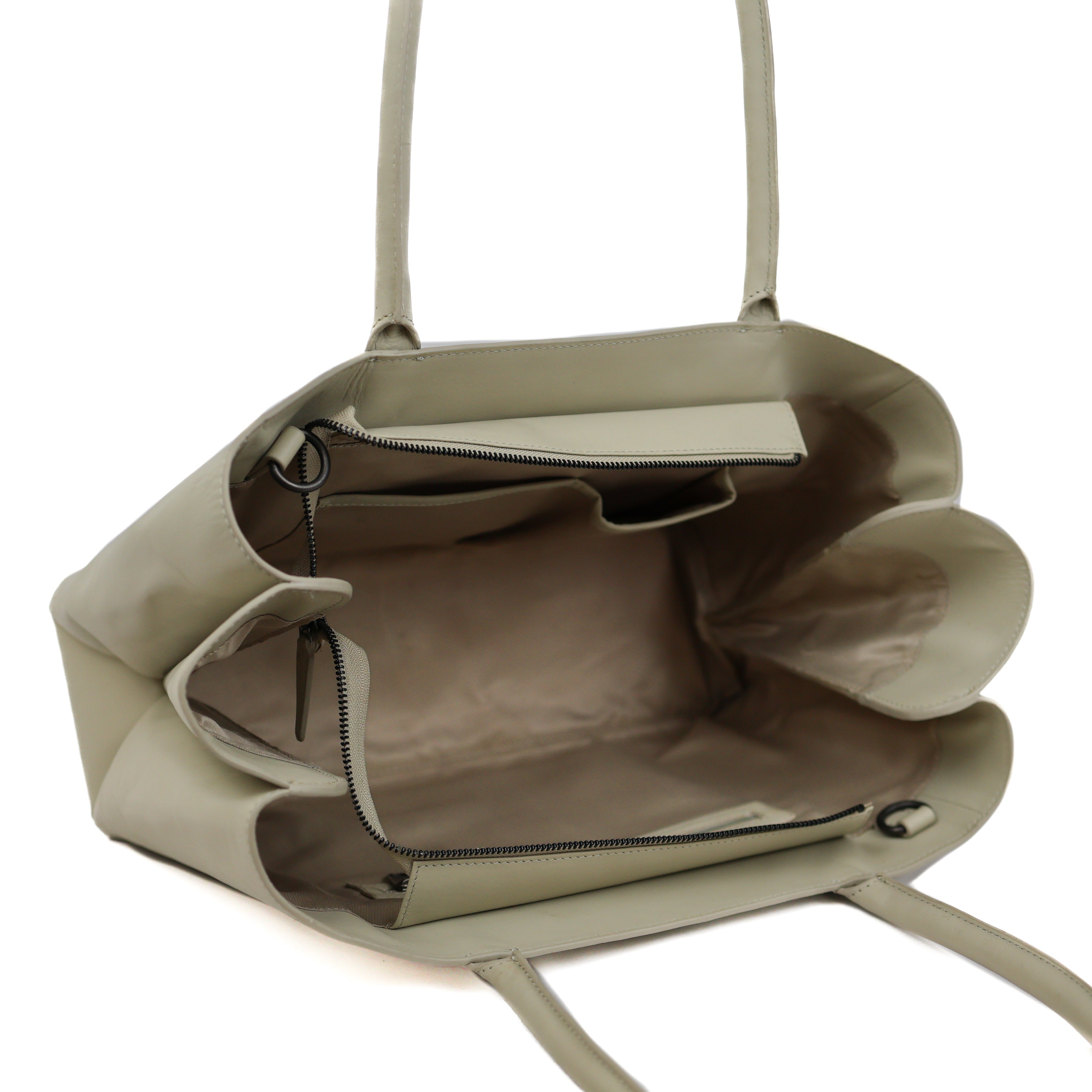 Grote shopper 'Marlene' Khaki Khaki