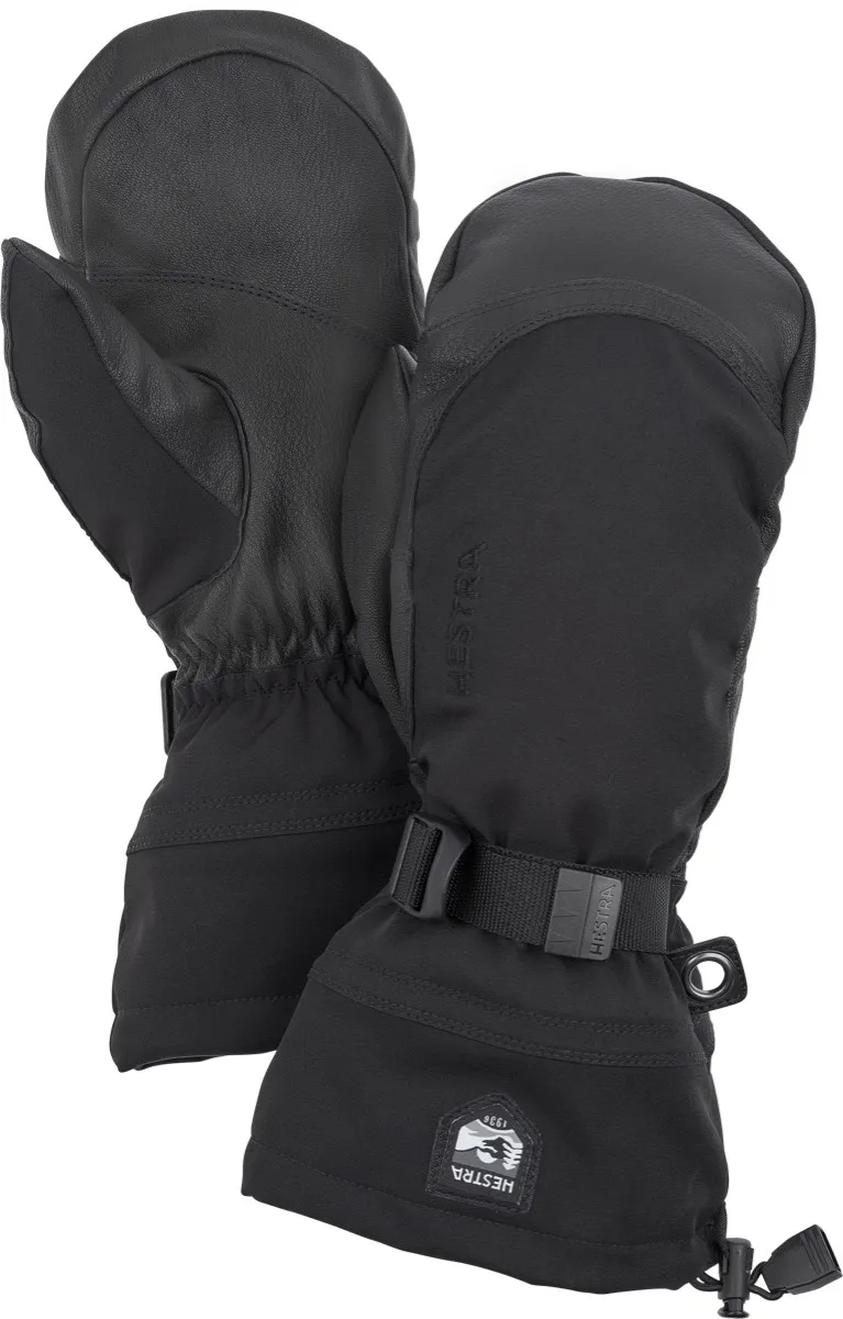 Hestra Army Leather Extreme Mitt Black/Black