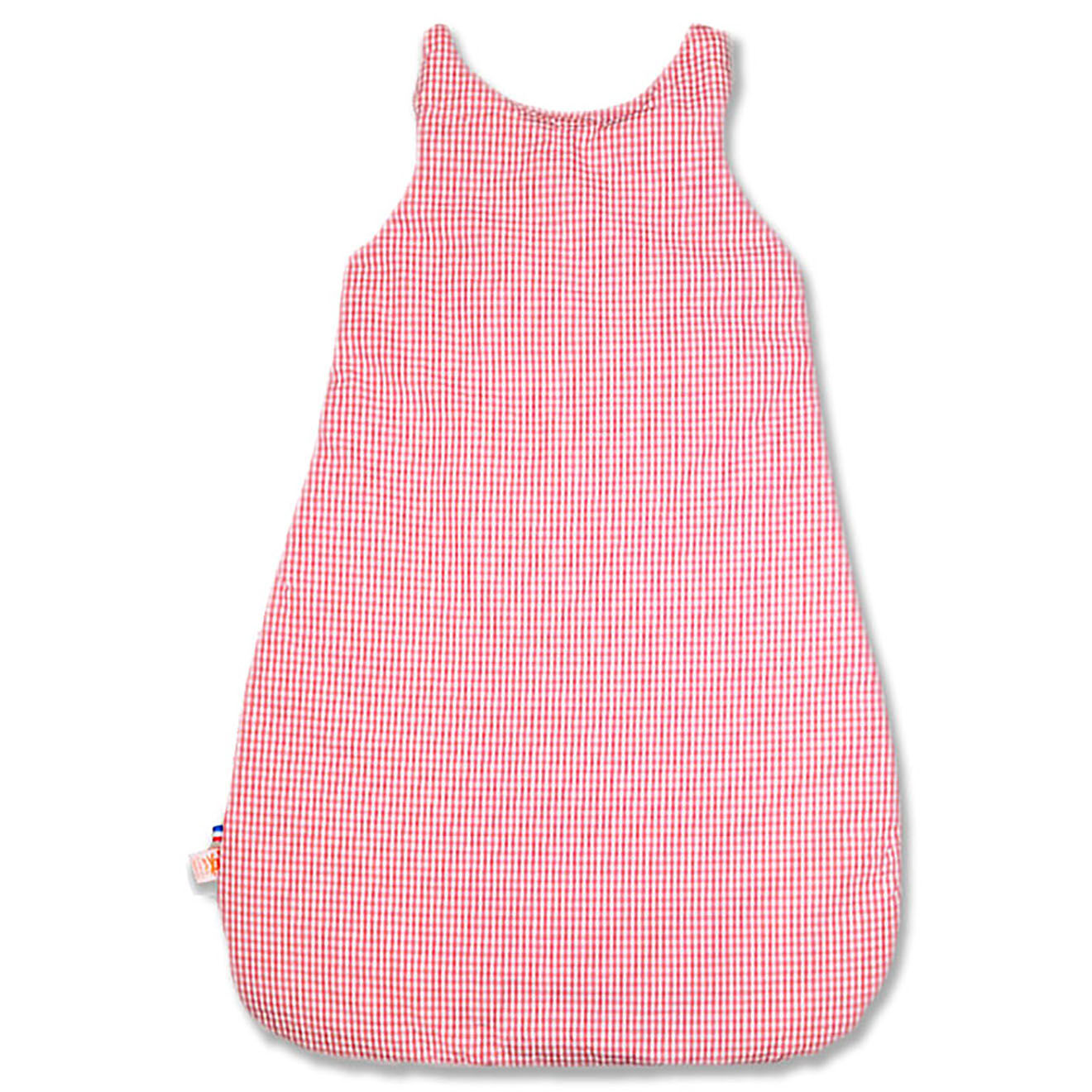 Papate Gigoteuse Hiver en Coton Bio vichy - 70x90 cm