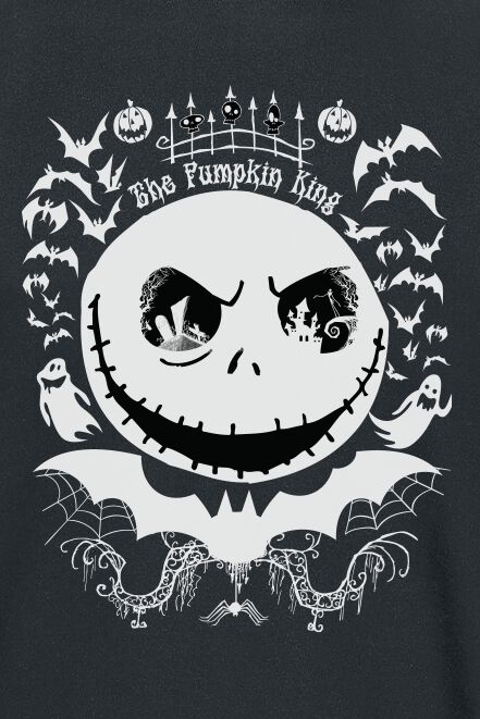 Jack The Pumpkin King | L'Étrange Noël De Monsieur Jack T-Shirt Manches courtes