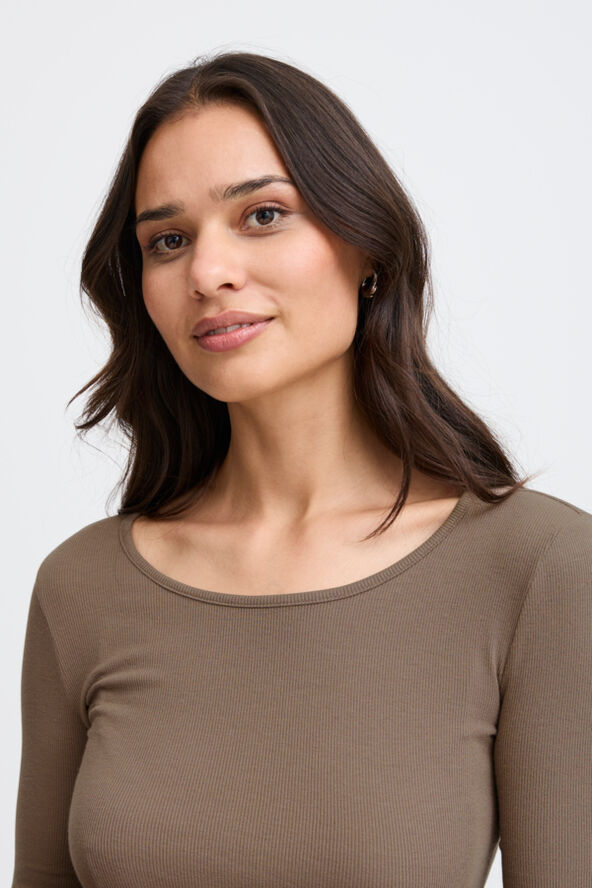 Fransa FRHIZAMOND TEE 19 Walnut