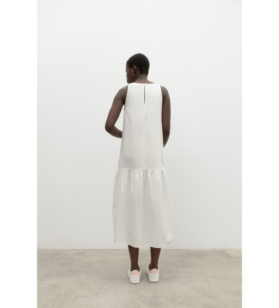 Vestido branco ECOALF Malaquitaalf