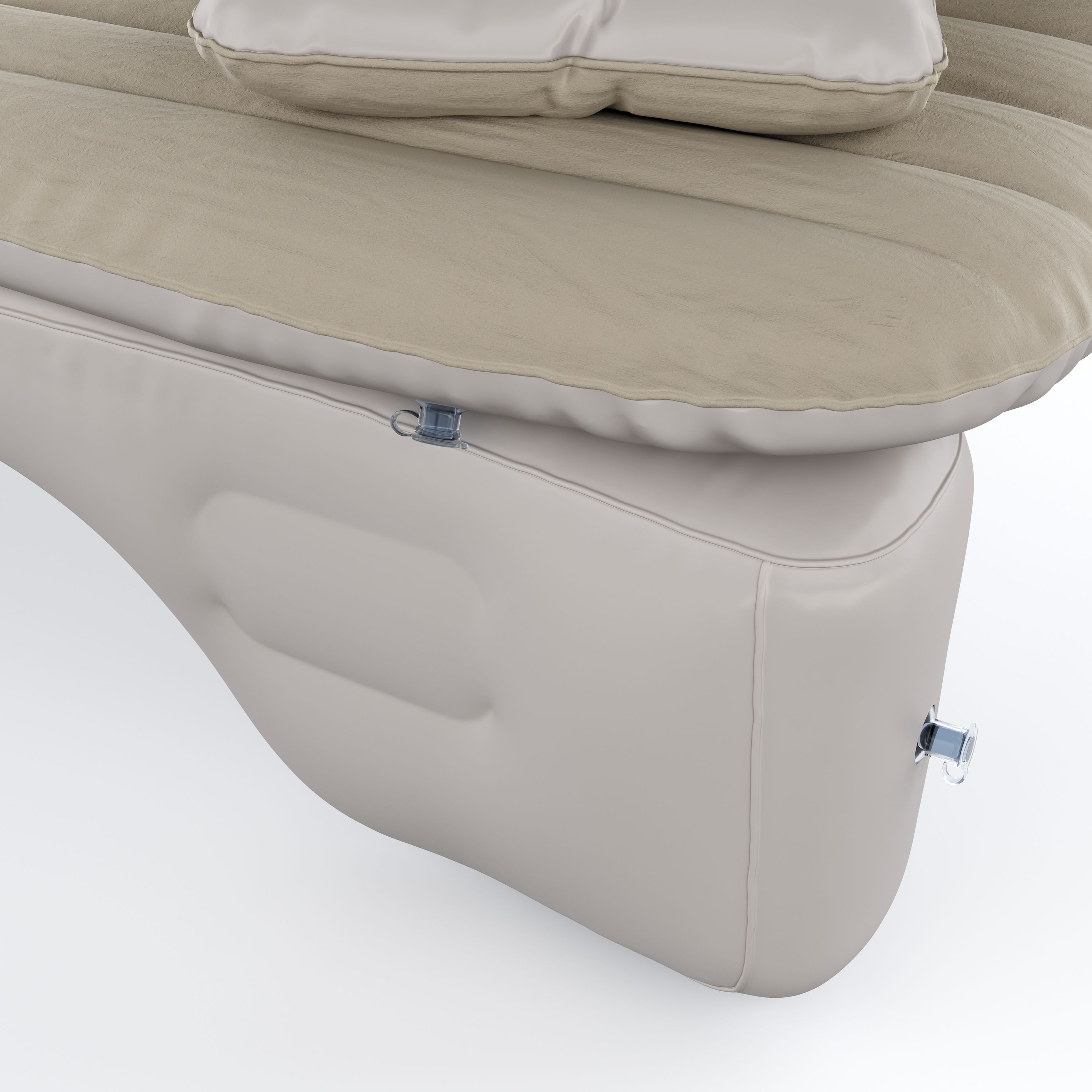 Autobett aufblasbar 135 x 85 cm beige