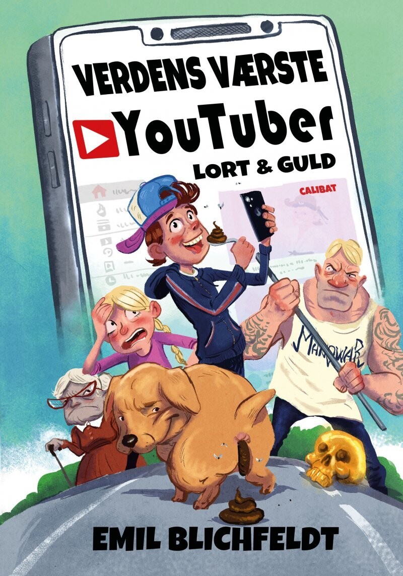 Verdens Værste Youtuber - Emil Blichfeldt - Bog
