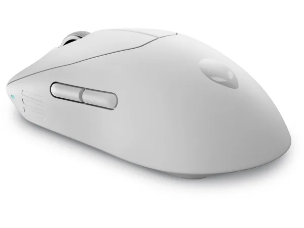 Alienware Pro Wireless Gaming Mouse - Mus - optisk - 6 knapper - kablet, trådløs - USB, 2.4 GHz - månelys