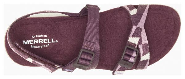 Sandales de Randonnée Femme Merrell District 3 Backstrap Web Violet