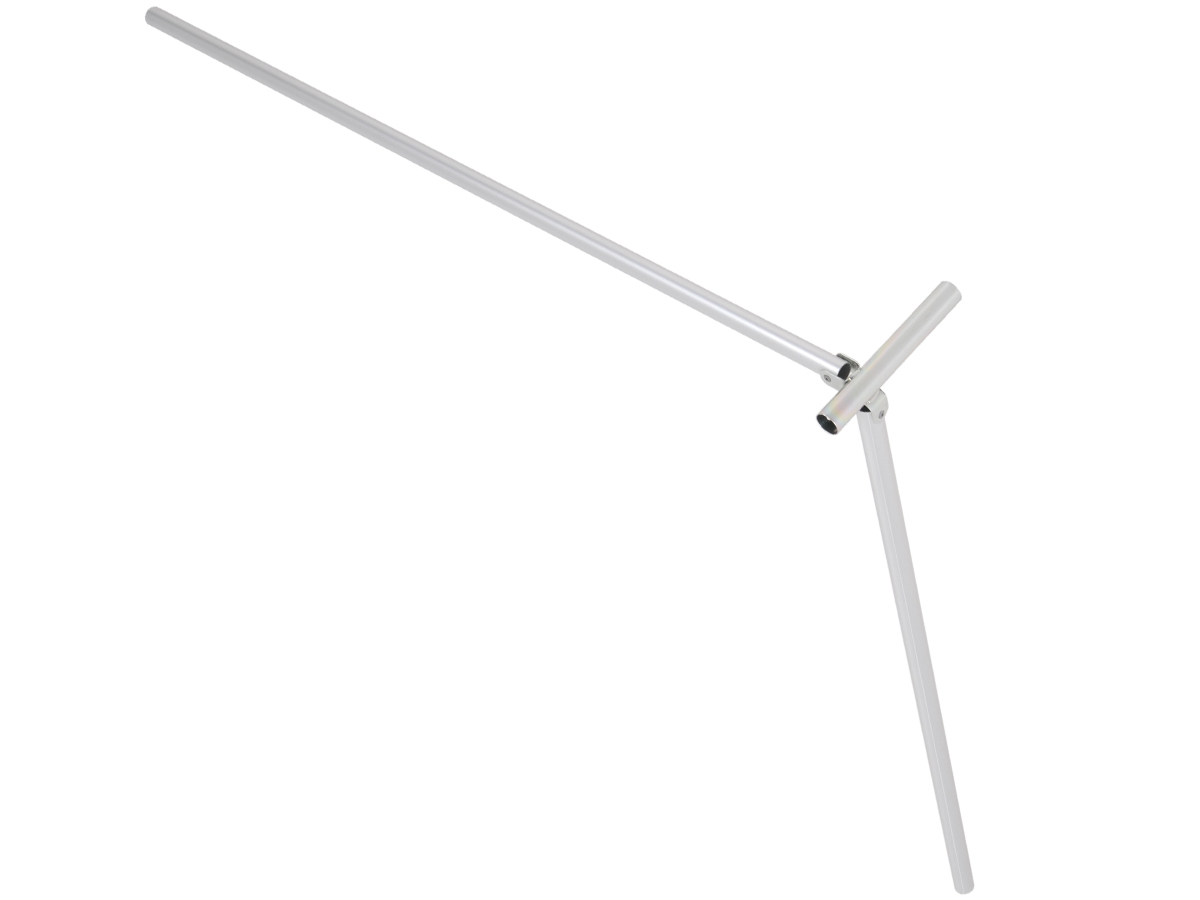 Piper rechter hoekstuk voortentframe aluminium 28 mm