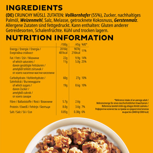 Kellogg's Crunchy Nut Granola Choco & Nuts