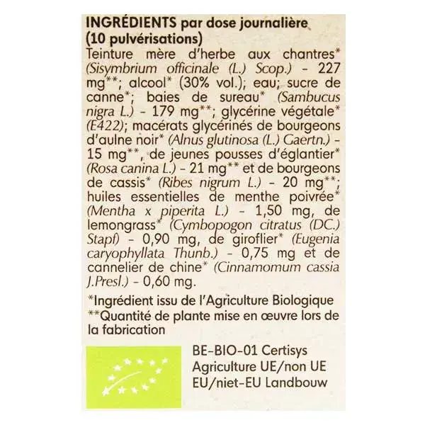 Spray para Garganta Calmante Orgânico Herbalgem 15ml
