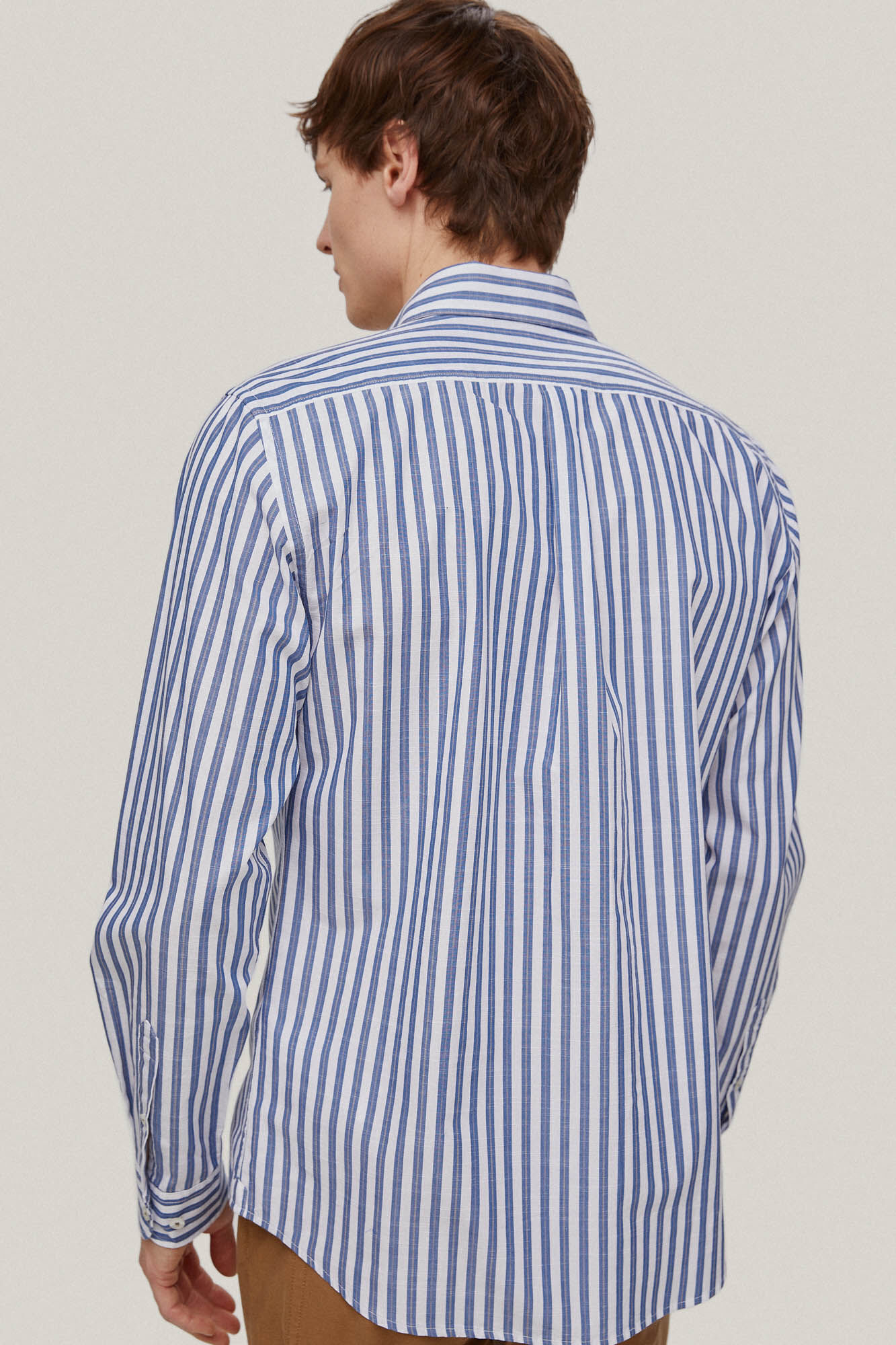 Camisa listrada - Azul