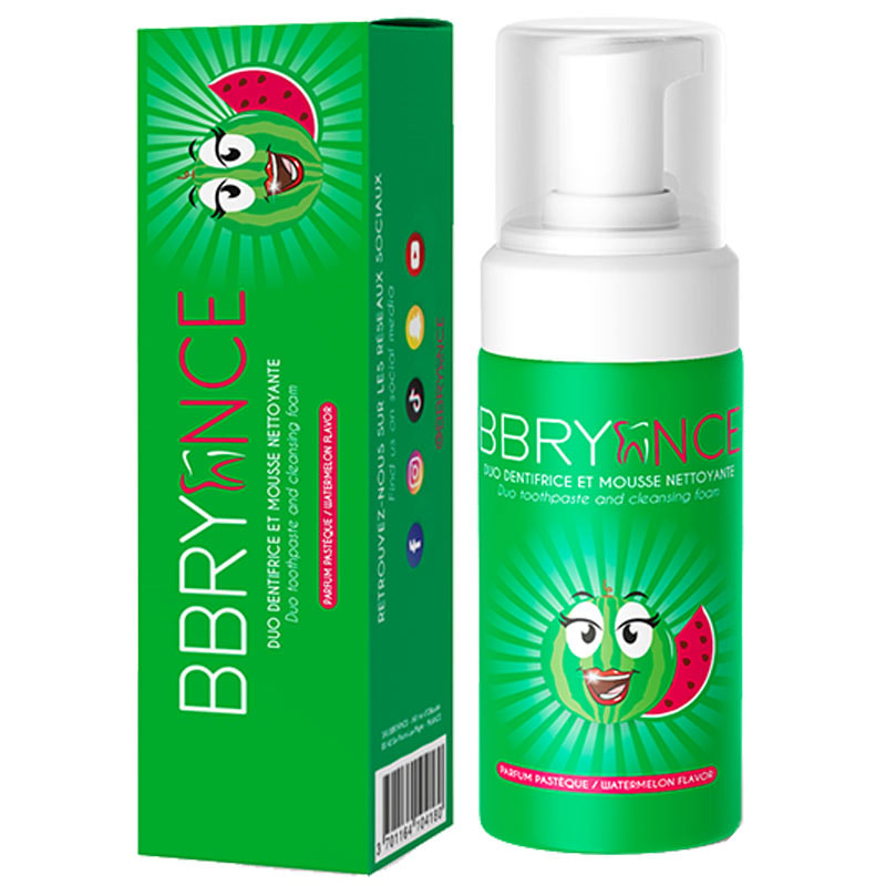 Dentifrice mousse blancheur - Pastèque - 50 ml