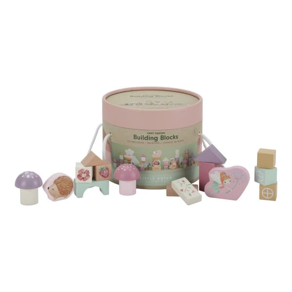Fairy Garden Byggeklosser Tre FSC Little Dutch