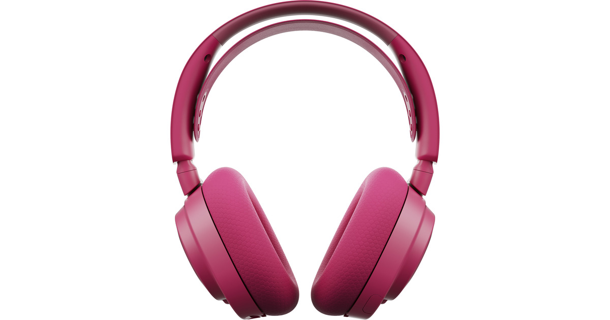 SteelSeriesArctis Nova 7 Wireless Gen 2 over-ear gaming headset  (Magenta, Pc, 2.4 GHz / Bluetooth)