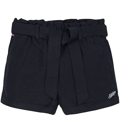 Tommy Hilfiger Shorts - Leinen - Überziehen - Dark Nacht Navy
