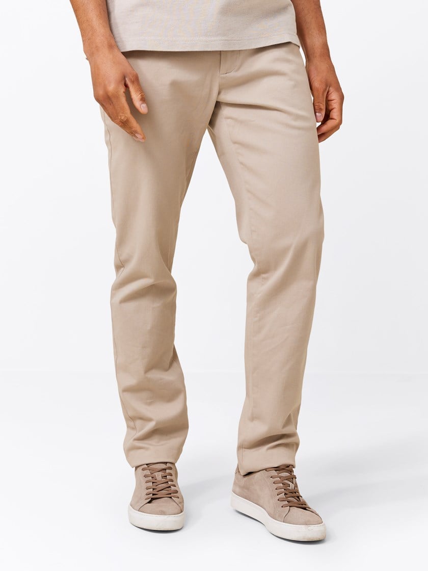 Liam twill chino Plaza Taupe