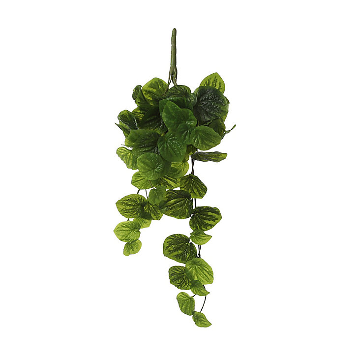 Peperomia suspendre vert artificiel 58 x 20 x h.14 cm