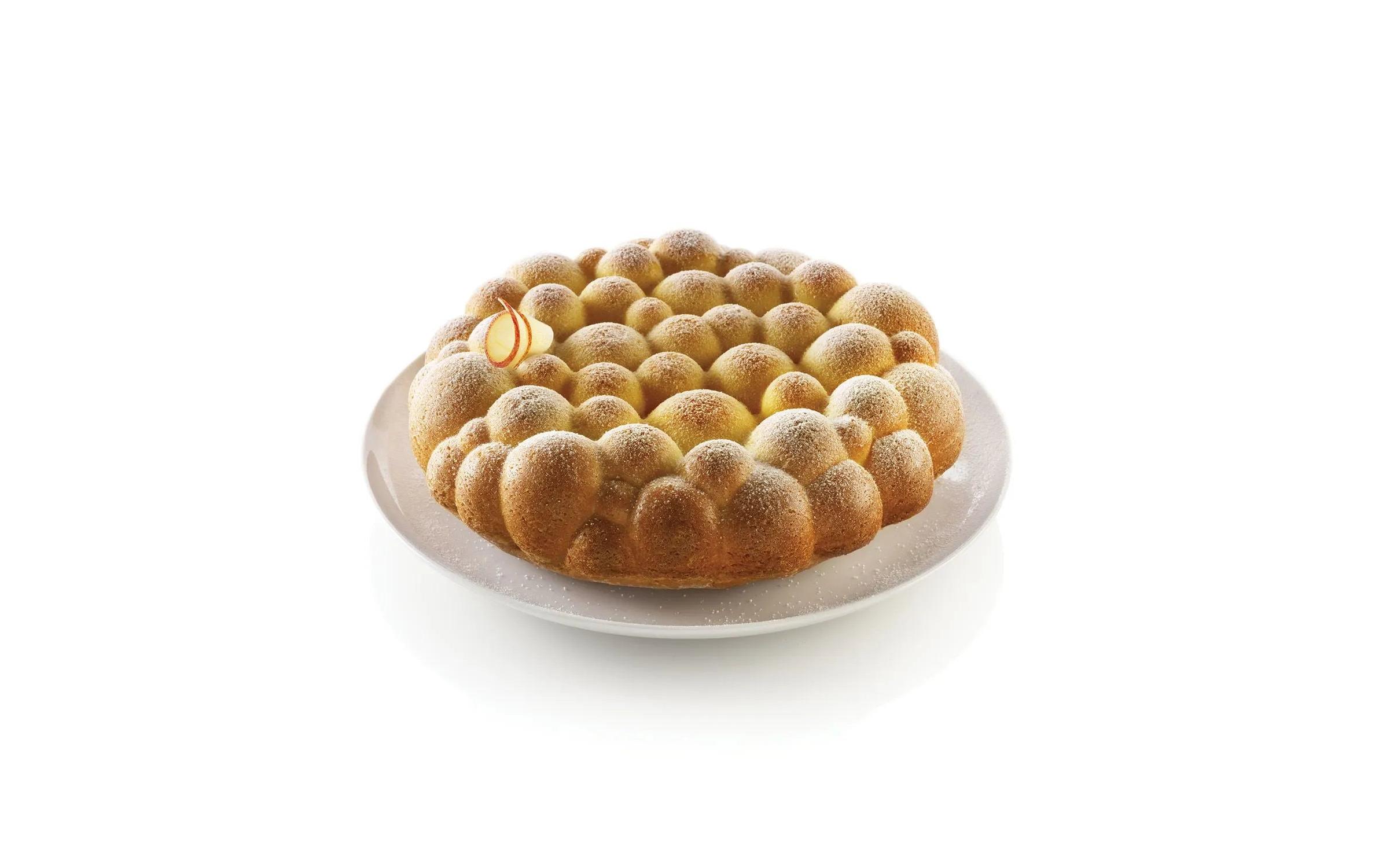 Motiv-Backform Silikonbackform Bubbles Ø 22 cm, BeigeBackform für einen tollen Kuchen mit der Optik von Bläschen