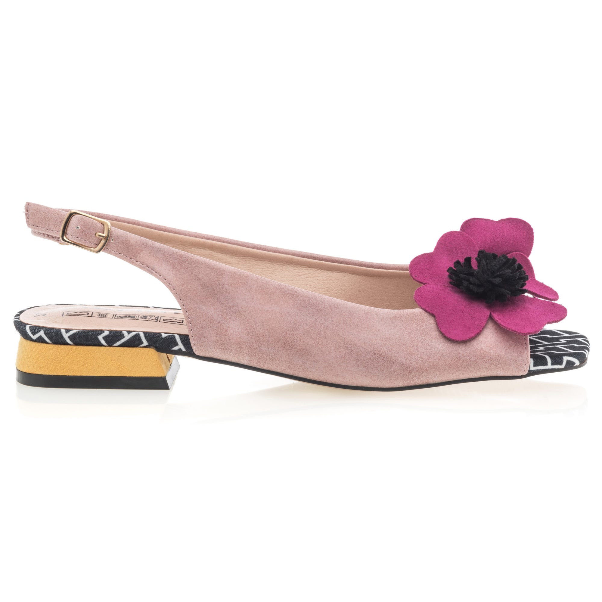 Nu-pieds Femme rose